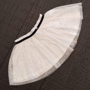 NWT Toddler's White Tulle Skirt